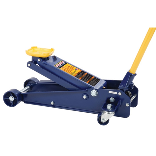 Service Jack, 2 Ton(s) Capacity, 4-1/2" Lowered, 20-1/4" Raised, Manual Hydraulic Superchem Industries
