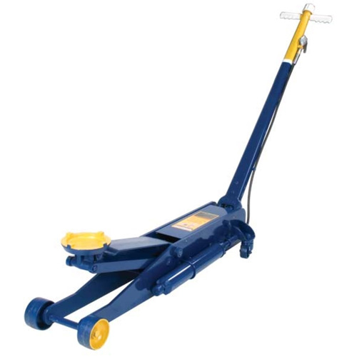 Long Chassis Service Jack, 4 Ton(s) Capacity, 5" Lowered, 25-3/4" Raised, Air Hydraulic Superchem Industries