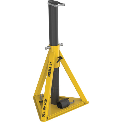 Mammut Jack Stand, Locking Pin, 27-1/2" - 47-1/5" H Superchem Industries