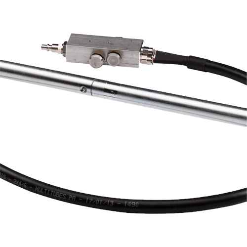 Portable 2-Stage Jack, 11 Ton(s)/22 Ton(s), Air Hydraulic Superchem Industries