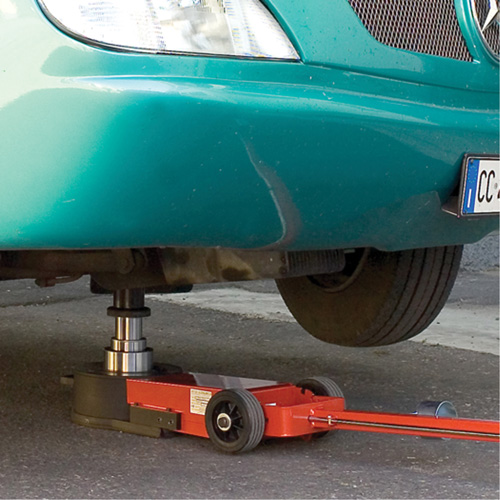 3-Stage Jack, 17 Ton(s)/33 Ton(s)/66 Ton(s), Air Hydraulic Superchem Industries