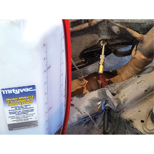 Trousse de conversion pour remplissage de fluide &agrave; transmission automatique Superchem Industries