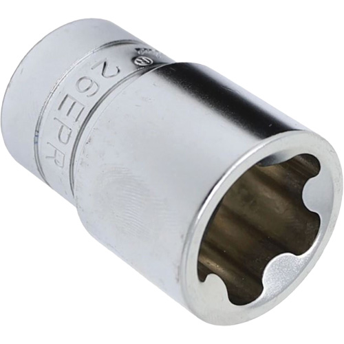 5-Point EPR Torx Socket Set, 16 Pieces, 1/4"/3/8"/1/2" Drive Size Superchem Industries