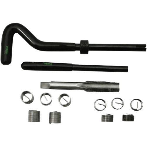 Ensemble d'atelier pour la r&eacute;paration des filetages de bougies d'allumage Superchem Industries