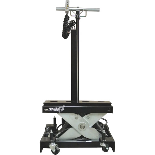 Floor Service Jack, 12 Ton(s) Capacity, 7-1/2" Lowered, 15-3/4" Raised, Air Hydraulic Superchem Industries