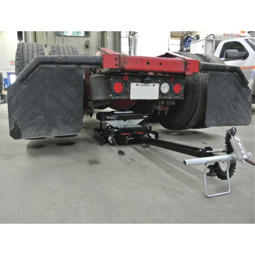 Floor Service Jack, 12 Ton(s) Capacity, 7-1/2" Lowered, 15-3/4" Raised, Air Hydraulic Superchem Industries