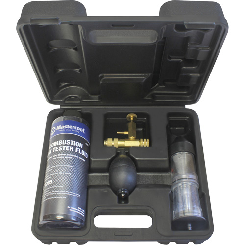 Trousse pour testeur de fuite de gaz de combustion avec adaptateur pour capuchon de test Superchem Industries