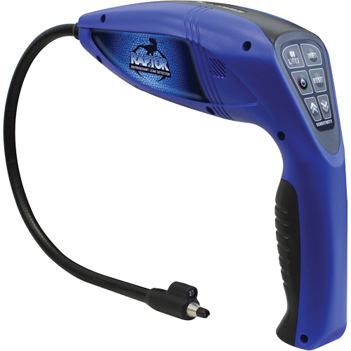 D&eacute;tecteur de fuite de r&eacute;frig&eacute;rant Raptor avec lumi&egrave;re UV bleue Superchem Industries