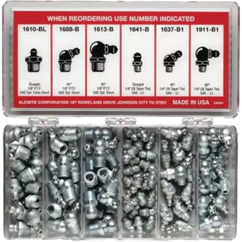 Assortiment de raccords avec boîtier 96 mcx Superchem Industries