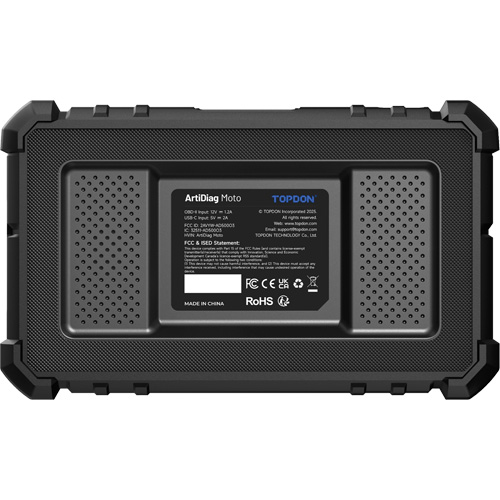 Outil de diagnostic 5" pour moto ArtiDiag Moto Superchem Industries