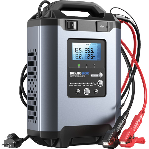 Alimentation stable 90 A et chargeur intelligent 12 V/24 V Tornado90000 Superchem Industries