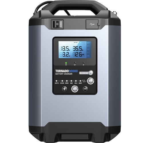 Alimentation stable 90 A et chargeur intelligent 12 V/24 V Tornado90000 Superchem Industries