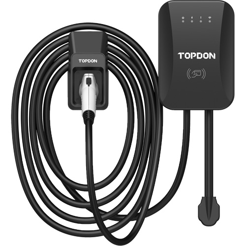 Chargeur r&eacute;sidentiel PulseQ AC pour VE avec mode identification par radiofr&eacute;quence (RFID), 40 A, Niveau 2 CA, Connecteur Type 1 (SAE J1772) Superchem Industries