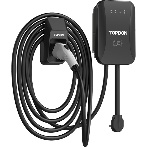 Chargeur r&eacute;sidentiel PulseQ AC pour VE avec mode identification par radiofr&eacute;quence (RFID), 40 A, Niveau 2 CA, Connecteur Type 1 (SAE J1772) Superchem Industries