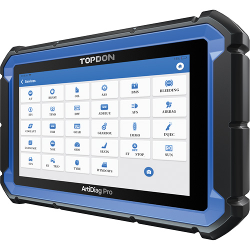 Outil de diagnostic ArtiDiag Pro 7" avec fonctions de service et commandes bidirectionnelles Superchem Industries