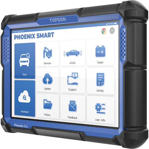 Phoenix Smart – Outil de diagnostic de niveau constructeur avec &eacute;cran 10,1", programmation bas&eacute;e sur l'infonuage et protocoles avanc&eacute;s Superchem Industries