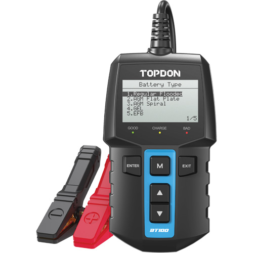 Testeur de batterie 12?V et de syst&egrave;mes BT100 Superchem Industries