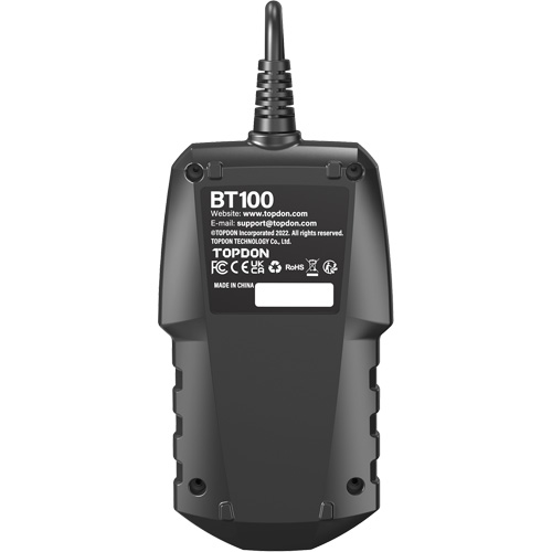 Testeur de batterie 12?V et de syst&egrave;mes BT100 Superchem Industries