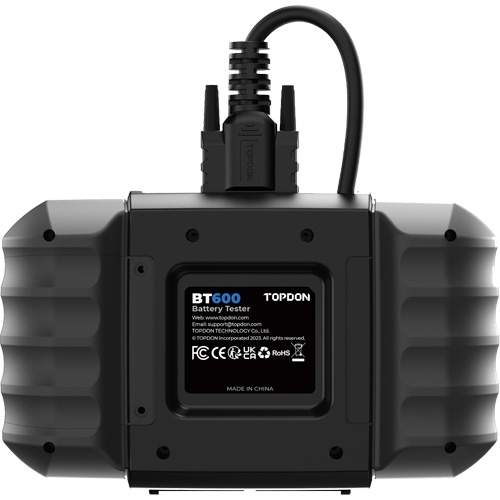 BT600 12V Battery & 12V/24V System Tester with Built-in Printer Superchem Industries