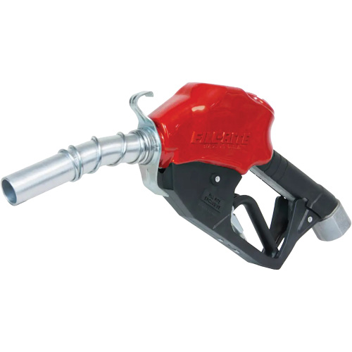 Red Automatic Gasoline Spout Nozzle Superchem Industries