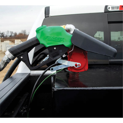 Green Ultra High-Flow Automatic Diesel Spout Nozzle Superchem Industries