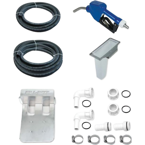 115V AC DEF Transfer Pump & IBC Tote Bracket with Nozzle Superchem Industries