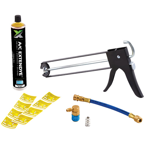 Trousse d'injection ExtenDye Spotgun pour syst&egrave;me de climatisation Superchem Industries