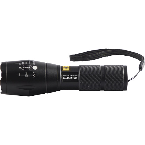Lampe UV rechargeable pour la d&eacute;tection des fuites UView Phazer BLACK 395 Superchem Industries