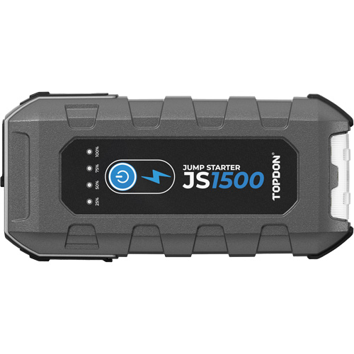 D&eacute;marreur d'appoint, survolteur, banque d'alimentation et lampe de poche JumpSurge1500 Superchem Industries