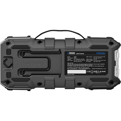 V3000 Jump Starter, Power Bank & Flashlight Superchem Industries