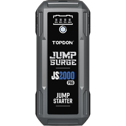 D&eacute;marreur de secours, banque d'alimentation et lampe de poche JumpSurge2000Pro &agrave; 2500 A de pointe Superchem Industries