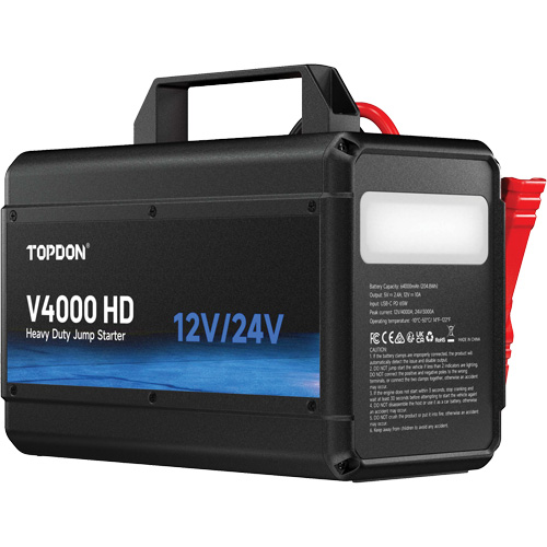 Survolteur V4000 HD 12 V/24 V 4000 A Superchem Industries