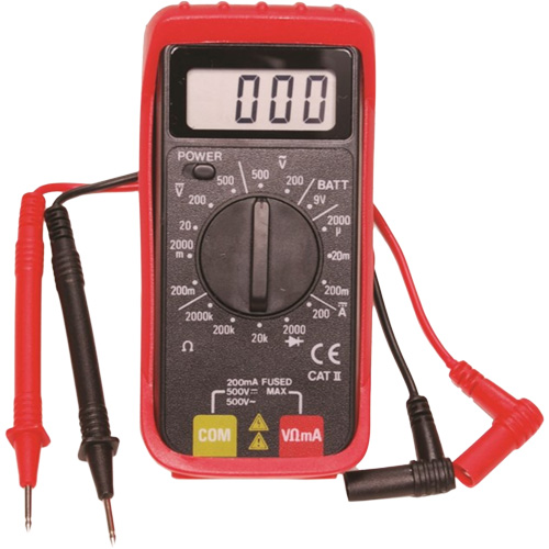 Digital Mini Multimeter with Holster Superchem Industries