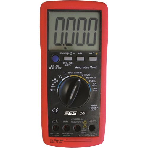 Pro Automotive Digital Multimeter with Case Superchem Industries