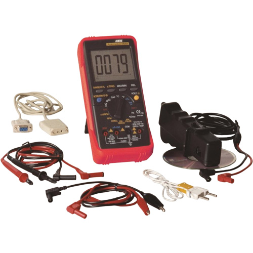 Pro Model Automotive Digital Multimeter W/PC Interface Superchem Industries