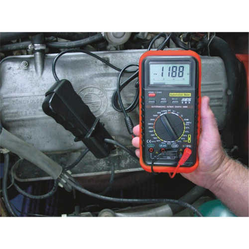 Multim&egrave;tre automobile de luxe avec fonctions r&eacute;gime moteur et temp&eacute;rature Superchem Industries