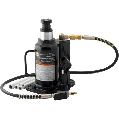 Cric-bouteille pneumatique, 20 tonne(s), Air comprim&eacute;/hydraulique, 18-3/4" Hauteur &eacute;lev&eacute;e Superchem Industries