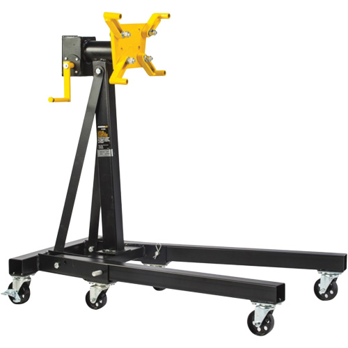 Support pour moteur pliant avec t&ecirc;te pivotante avec capacit&eacute; de 1250 lb, 42-3/4" h Superchem Industries