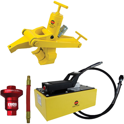 Trousse de d&eacute;monte-talons Combi avec pompe &agrave; air hydraulique de 5 pintes Superchem Industries