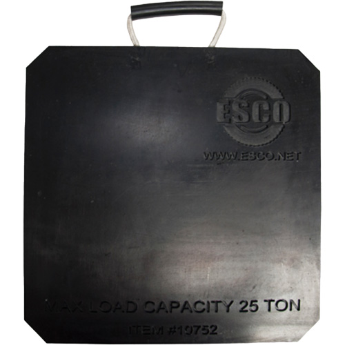 Plaque de support de v&eacute;rin d'une capacit&eacute; de 25 tonnes Superchem Industries