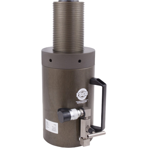 Cric de s&eacute;curit&eacute;, Col verrouillable, Capacit&eacute; de 100 tonnes, 13-37/100" - 19-3/5" h Superchem Industries