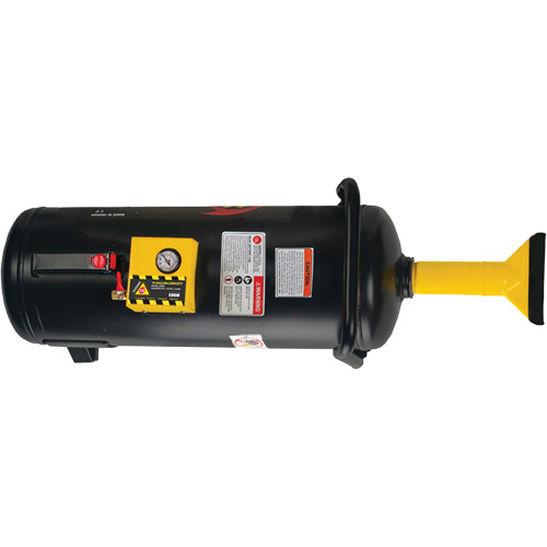 Ensemble de mise en place de talon haute pression de 13 gallons Hurricane "CAT-13", Aluminium Superchem Industries