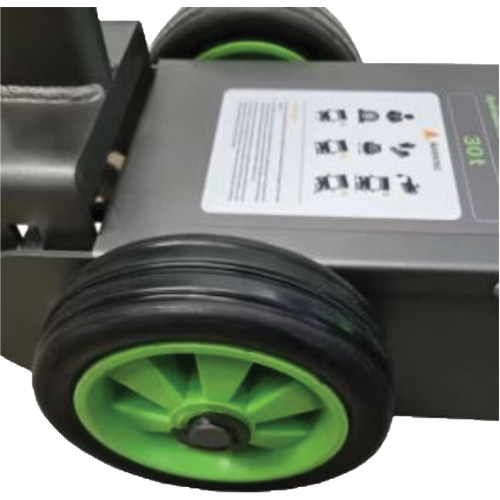 Cric &eacute;lectrique pour camions lourds, 15 tonne(s)/30 tonne(s), Air comprim&eacute;/hydraulique Superchem Industries