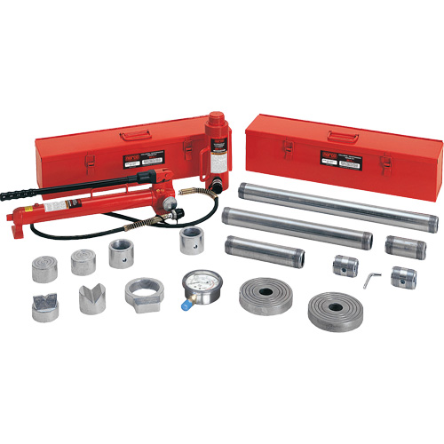 20-Ton Capacity Collision/Maintenance Repair Kit with Forged Adapters Superchem Industries
