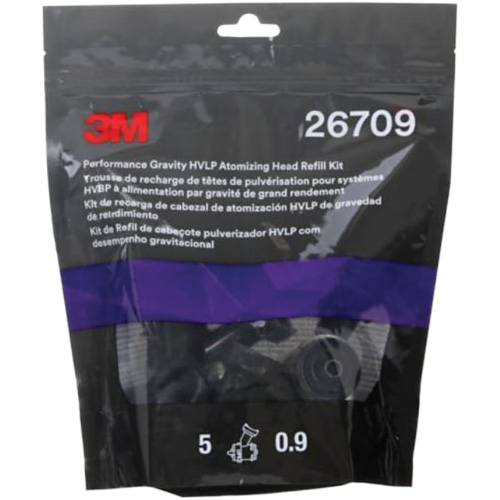 Performance Gravity HVLP Atomizing Head Refill Kit Superchem Industries
