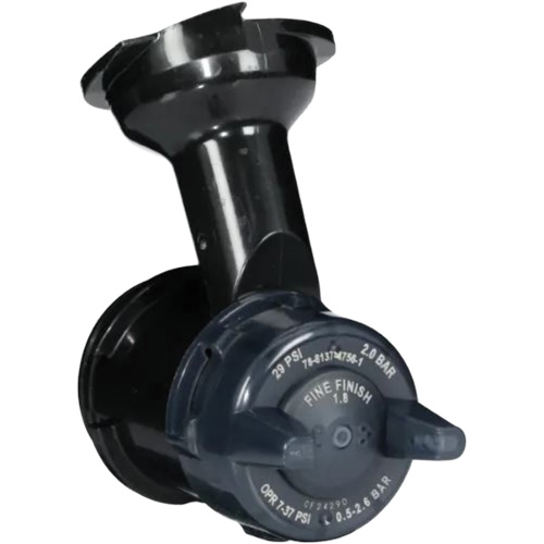 Performance Gravity Fine Finish Atomizing Head - Clear Superchem Industries