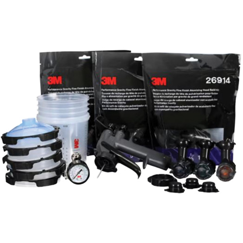 Syst&egrave;me de pistolet pulv&eacute;risateur Performance pour finition fine avec godets PPS, 13 pi³/min, 29 psi Superchem Industries
