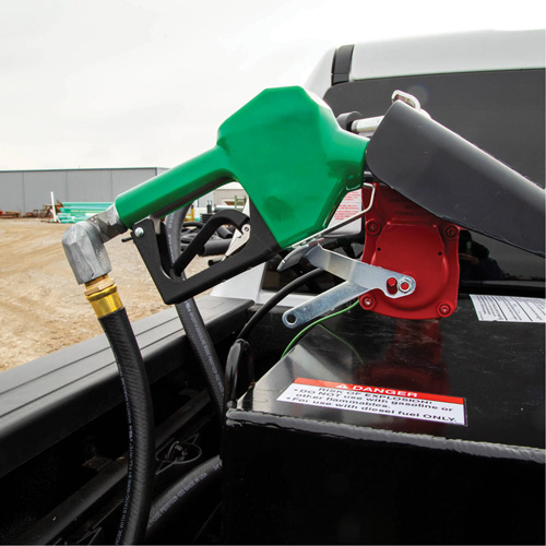 Pistolet de distribution automatique vert pour essence Superchem Industries