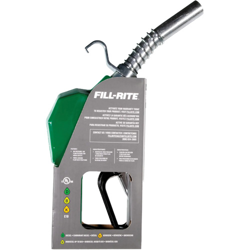 Pistolet de distribution automatique vert pour essence Superchem Industries