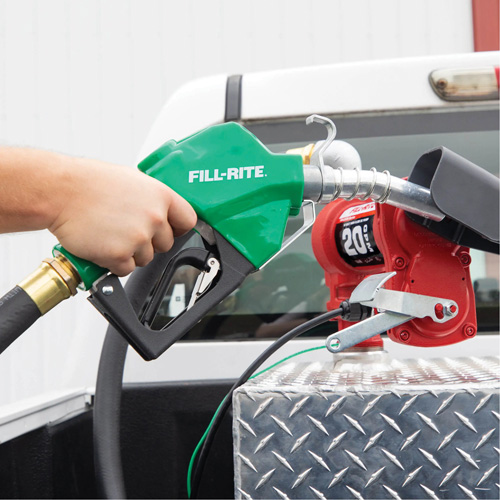 Pistolet de distribution automatique vert pour diesel Superchem Industries